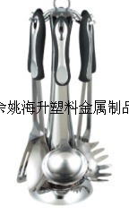 【供应HS-7660GW 8件套厨房小工具】价格,厂家,图片,厨用菜刀,余姚市海升塑料金属制品-